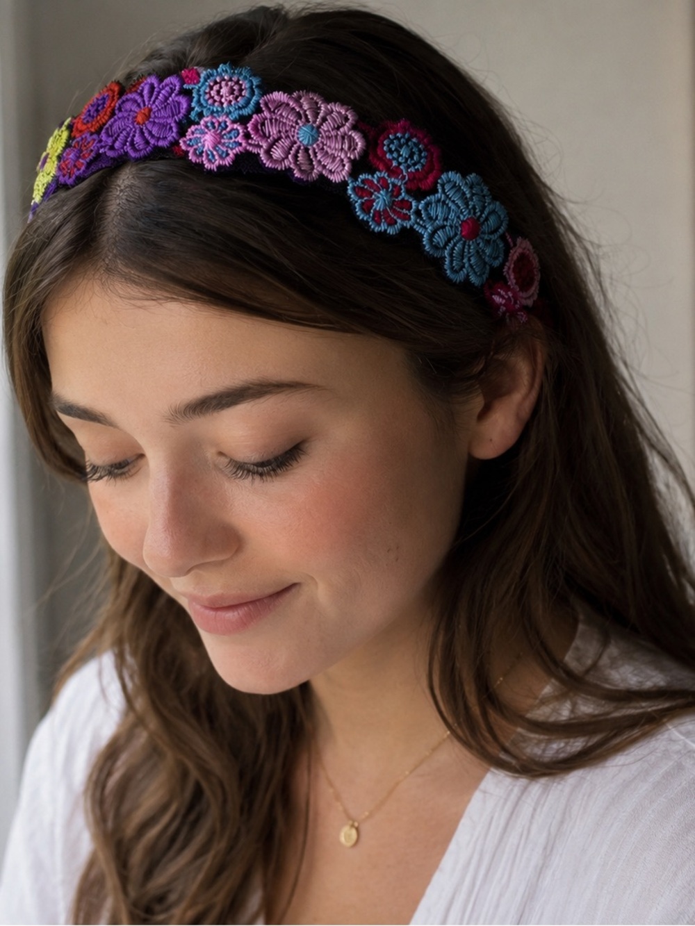 Bundle  of 8 floral butterfly hair accessories.